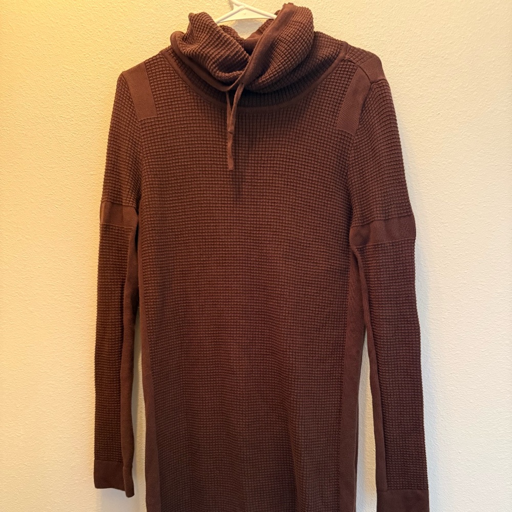 prAna sweater dress tunic in cocoa color - Size medium - Picture 2 of 7